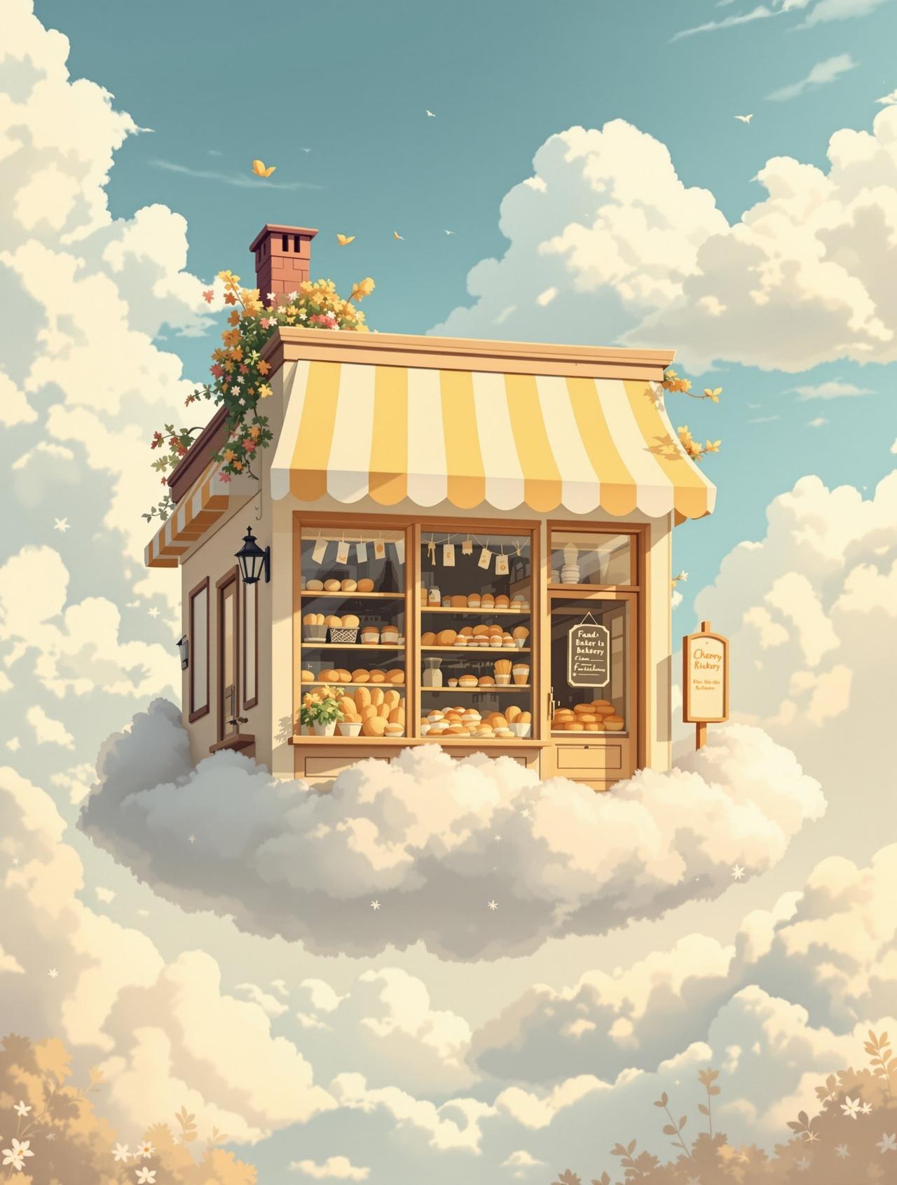 云朵面包店 - 星绘屋漫画连载作品封面