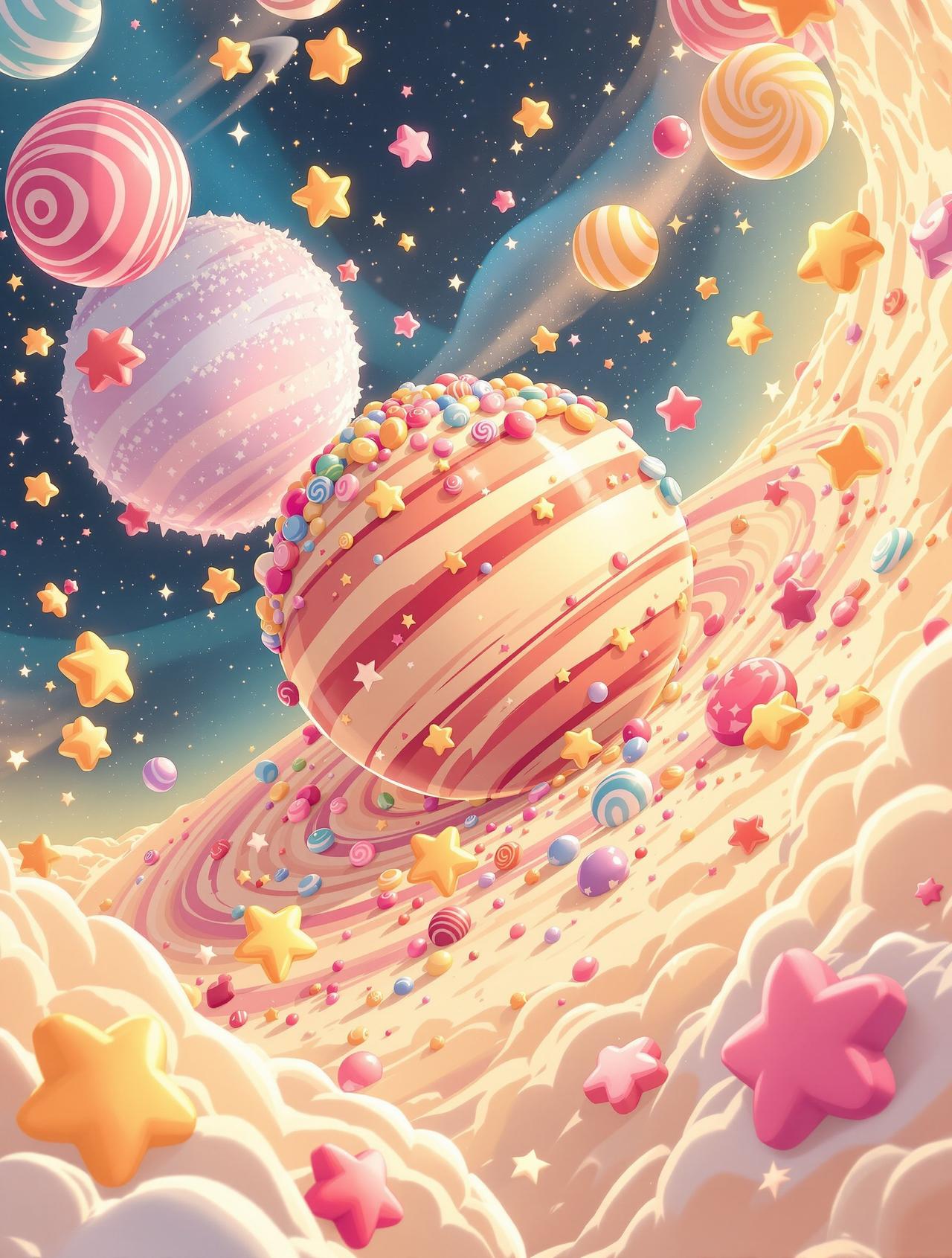 糖果星辰 - 星绘屋漫画连载作品封面