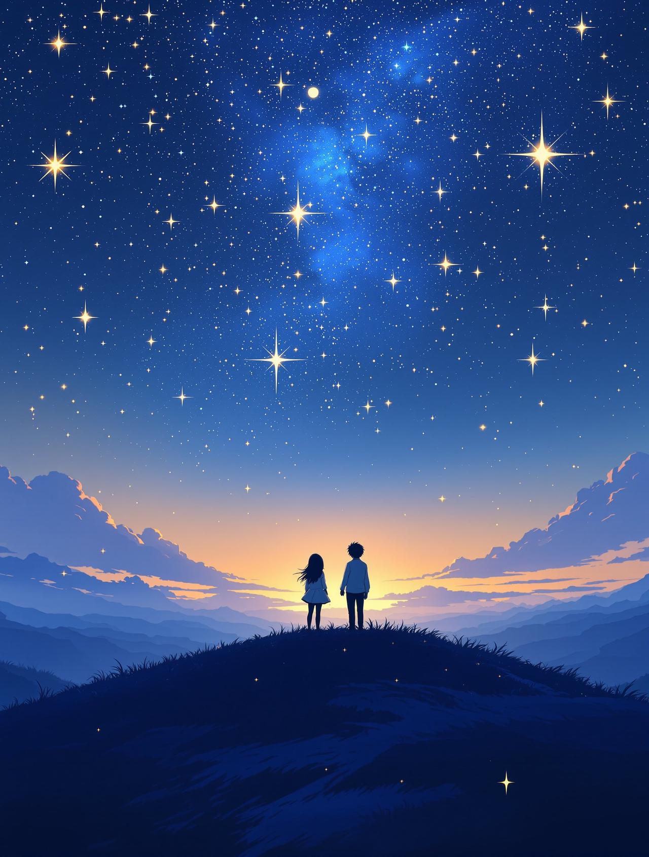 星辰密语 - 星绘屋漫画连载作品封面